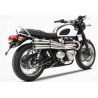 Ligne d'Echappement Zard Triumph 1200 Bonneville T120 2016-2023 900 Bonneville T100 2021-2023 2
