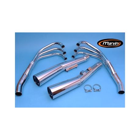 Ligne d'Echappement MARVING 6 en 2 HONDA CBX1000 1979-1982