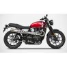 Ligne d'Echappement Zard ZUMA Triumph 900 Street Twin 2016-2023 900 Speed Twin 2021-2023 4