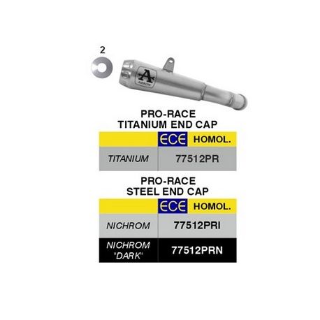 Echappement ARROW PRO-RACE KTM 990 RC-R 2026