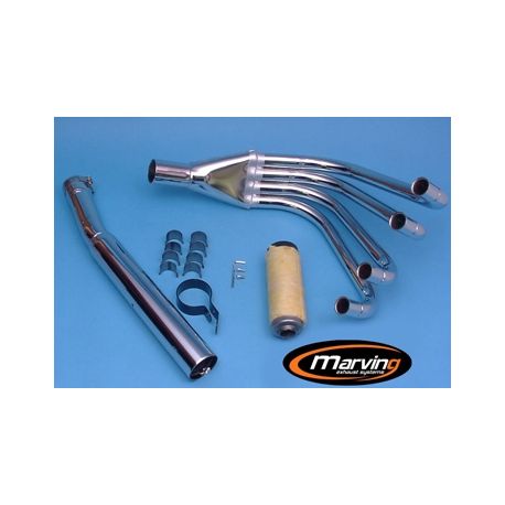 Echappement MARVING 4 en 1 KAWASAKI Z650 B/C/D à partir de 1976 Z650F 1979-1983