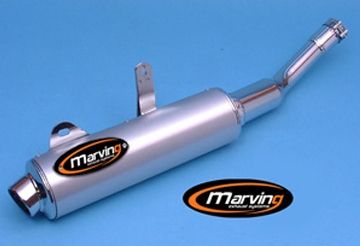 GPR EXHAUST SYSTEM EB K.29.GHI Pot d'échappement homologué Compatible avec GHISA KAWASAKI KLR 650 1988/05 