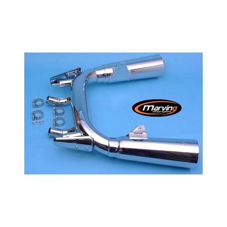 Echappement MARVING turn out YAMAHA V-MAX 1200 1988-2006