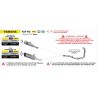 Collecteur racing d'Echappement ARROW YAMAHA YZF-R3 2025-2026 1