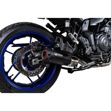 ligne complète Echappement SCORPION Red Power YAMAHA TRACER 7 / TRACER GT Euro 5 2025-2026