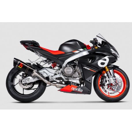 Ligne complète d'Echappement AKRAPOVIC RACING LINE STREET APRILIA TUONO RS 660 2021-2026