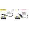 Ligne complète pot d'Echappement homologué ARROW VELOCE KAWASAKI Z650 NINJA 650 35kw 650 VERSYS Z650S 13