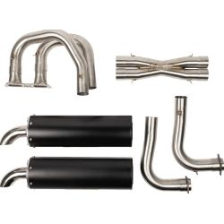 Ligne complète complète pot d'Echappement quad TRINITY RACING double POLARIS RZR XP 1000 XP4 1000 2024-2025