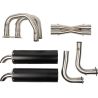 Ligne complète d'Echappement quad TRINITY RACING double POLARIS RZR XP 1000 XP4 1000 2024-2025 4