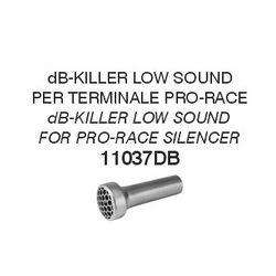 Db killer low sound pot échappement ARROW PRO-RACE racing