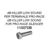 Db killer low sound échappement ARROW PRO-RACE racing 0