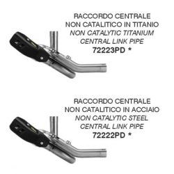 Raccord pot d'Echappement décatalysé ARROW DUCATI 890 DESERT X 2026