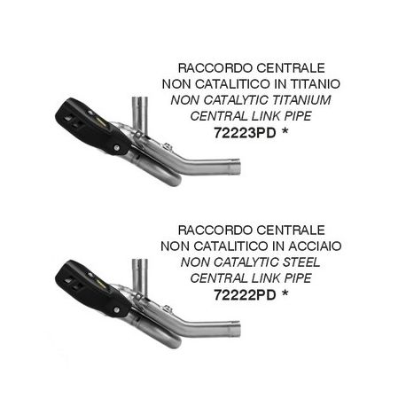 Raccord d'Echappement décatalysé ARROW DUCATI 890 DESERT X 2026