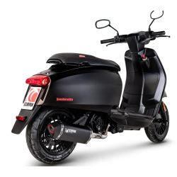 Ligne complète pot d'Echappement SCORPION SERKET PARALLEL Lambretta V-125 2025-2026