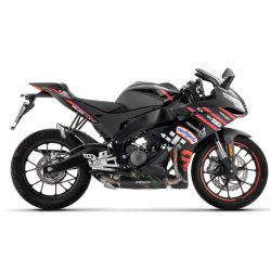 ligne complète pot d'Echappement ARROW THUNDER APRILIA RS 125 2025-2026