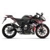 ligne complète pot d'Echappement ARROW THUNDER APRILIA RS 125 2025-2026 1