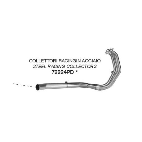 Collecteur d'échappement racing ARROW BMW F450GS 2026