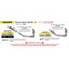 Ligne complète pot d'Echappement ARROW INDY RACE EVO TRIUMPH STREET TRIPLE 765 RX 2026 2