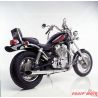 Echappement Silvertail K02 VS 1400 INTRUDER 1987-2000 0