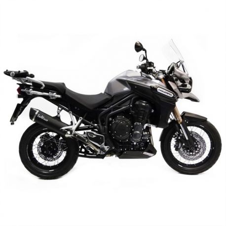 Echappement LEOVINCE NERO TRIUMPH TIGER EXPLORER 1200 2012-2015