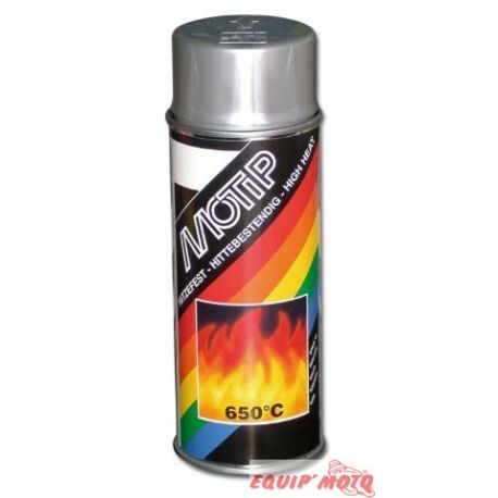 Peinture haute température argent